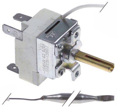 Termostat T.maks. 184°C 1-polet Føler ø 65mm Føler L 70mm Kapillærrør 500mm Pakdåse  -