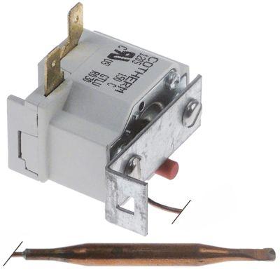 Sikkerhedstermostat Frakoblingstemp. 150°C 1-polet 1NC 20A Føler ø 6mm Føler L 64mm