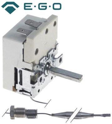 Termostat T.maks. 182°C 1-polet 1NO Føler ø 6mm Føler L 115mm Kapillærrør 900mm Pakdåse  