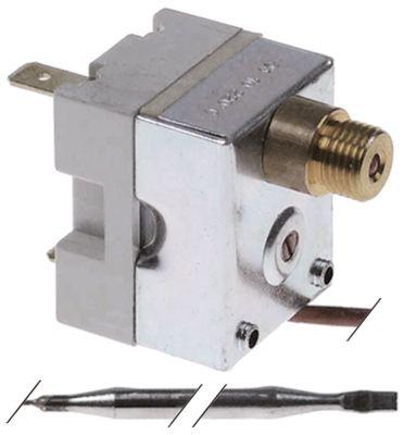 Sikkerhedstermostat T.maks. 220°C 1-polet 16A Føler ø 5mm Føler L 67mm Kapillærrør 970mm