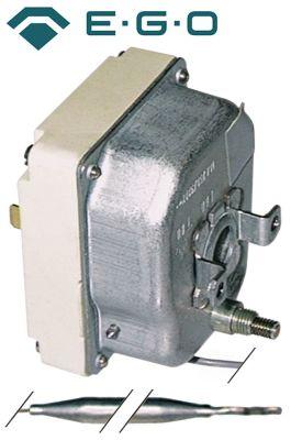 Sikkerhedstermostat Frakoblingstemp. 213°C 1-polet 5A Føler ø 6mm Føler L 119mm Kapillærrør 