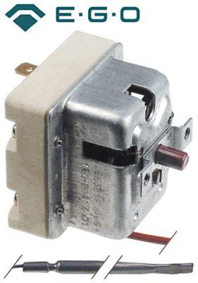 Sikkerhedstermostat Frakoblingstemp. 120°C 1-polet 5A Føler ø 4mm Føler L 120mm Kapillærrør 