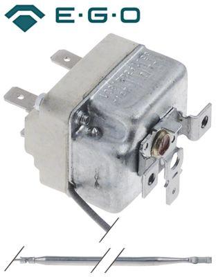 Termostat T.maks. 142°C 1-polet 1CO 16A Føler ø 4mm Føler L 157mm Kapillærrør 870mm