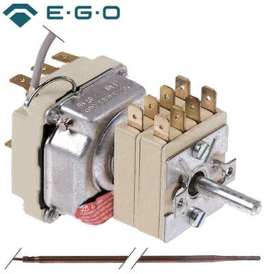 Termostat T.maks. 440°C 3-polet 3NO Føler ø 39mm Føler L 228mm Kapillærrør 1110mm Pakdåse