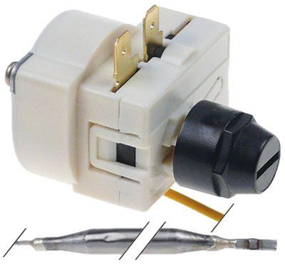 Sikkerhedstermostat Frakoblingstemp. 146°C 1-polet 1NC Føler ø 6mm Føler L 86mm Kapillærrør 