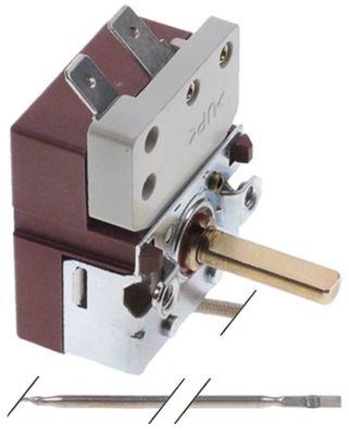 Termostat T.maks. 320°C 1-polet 1NO 15A Føler ø 3mm Føler L 155mm Kapillærrør 1030mm