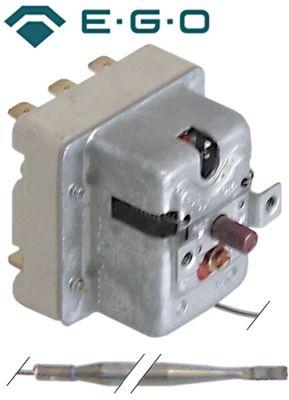 Sikkerhedstermostat Frakoblingstemp. 156°C 3-polet Føler ø 4mm Føler L 130mm Kapillærrør 900