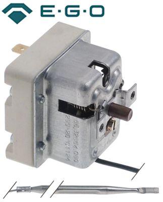 Sikkerhedstermostat Frakoblingstemp. 299°C 1-polet 20A Føler ø 4mm Føler L 123mm Kapillærrør