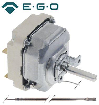Termostat T.maks. 350°C 3-polet 3NO Føler ø 3mm Føler L 147mm Kapillærrør 900mm Pakdåse  