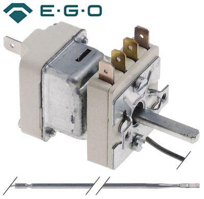 Termostat T.maks. 350°C 1-polet 1NO 16A Føler ø 3mm Føler L 145mm Kapillærrør 900mm