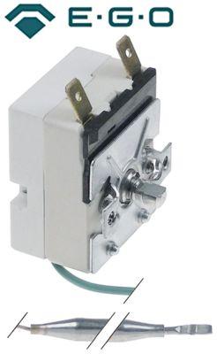 Termostat T.maks. 93°C 1-polet Føler ø 6mm Føler L 95mm Kapillærrør 1730mm Pakdåse  -