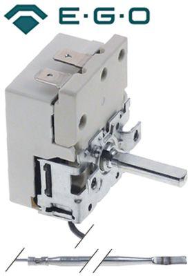 Termostat T.maks. 238°C 1-polet Føler ø 3mm Føler L 158mm Kapillærrør 890mm Akse ø 6x4,6m