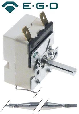 Termostat T.maks. 150°C 1-polet 1NO 16A Føler ø 6mm Føler L 84mm Kapillærrør 850mm