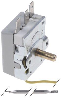 Termostat T.maks. 120°C 1-polet 1CO 16A Føler ø 6mm Føler L 92mm Kapillærrør 1850mm