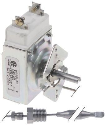 Termostat T.maks. 190°C 1-polet 1NO 67A Føler ø 95mm Føler L 125mm Kapillærrør 900mm