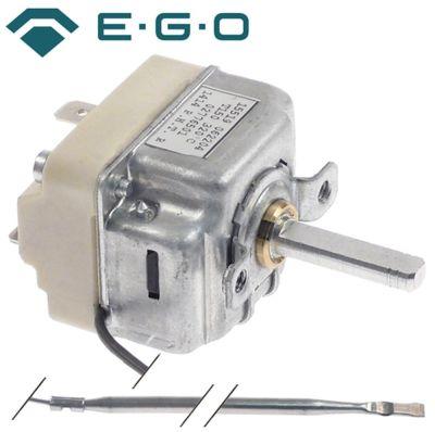 Termostat T.maks. 320°C 1-polet 1NO 16A Føler ø 3mm Føler L 226mm Kapillærrør 880mm