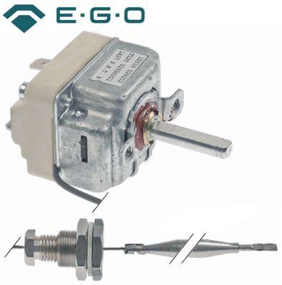 Termostat T.maks. 200°C 1-polet 1NO 16A Føler ø 6mm Føler L 79mm Kapillærrør 860mm