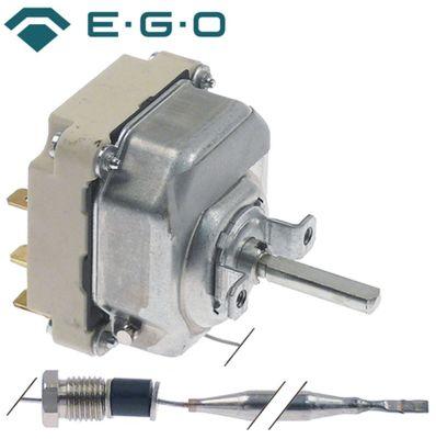 Termostat T.maks. 93°C 2-polet 2NO 16A Føler ø 6mm Føler L 173mm Kapillærrør 1780mm Pakdå