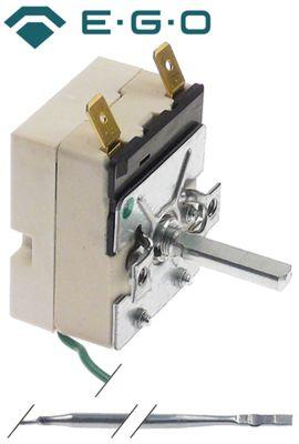 Termostat T.maks. 93°C 1-polet 1NO 16A Føler ø 31mm Føler L 244mm Kapillærrør 710mm