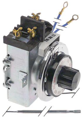 Termostat T.maks. 371°C 2-polet 2NO 30A Føler ø 5mm Føler L 285mm Kapillærrør 1540mm