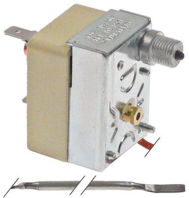 Sikkerhedstermostat Frakoblingstemp. 335°C 1-polet 16A Føler ø 3mm Føler L 180mm Kapillærrør