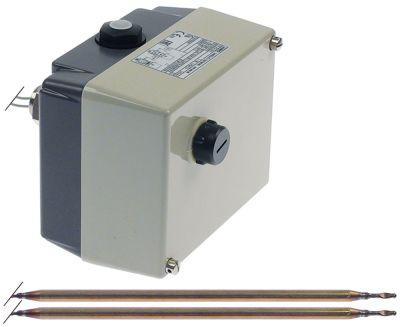 Sikkerhedstermostat 1-polet 1CO 10A Føler ø 6mm Føler L 180mm Kapillærrør 2180mm Pakdåse  -