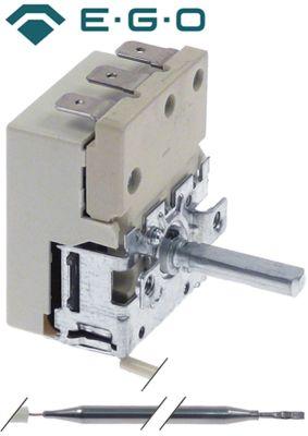 Termostat T.maks. 160°C Føler ø 6mm Føler L 113mm Kapillærrør 870mm Akse ø 6x4,6mm