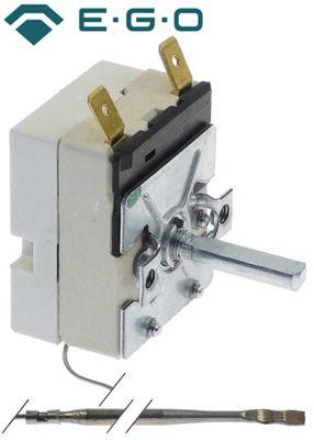 Termostat Frakoblingstemp. 320°C 2-polet Føler ø 3mm Føler L 150mm Kapillærrør 1300mm