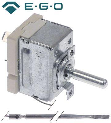 Termostat T.maks. 320°C 2-polet Føler ø 3mm Føler L 160mm Kapillærrør 840mm Akse ø 6x4,6m