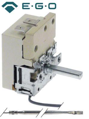 Termostat T.maks. 324°C 1-polet 1NO 16A Føler ø 303mm Føler L 160mm Kapillærrør 1130mm