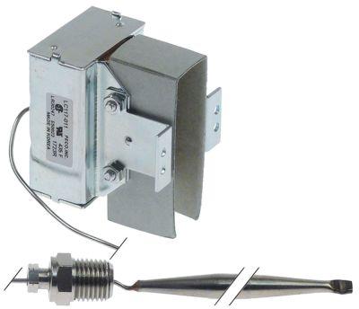 Sikkerhedstermostat Frakoblingstemp. 224°C 1-polet 1CO Føler ø 8mm Føler L 100mm Kapillærrør