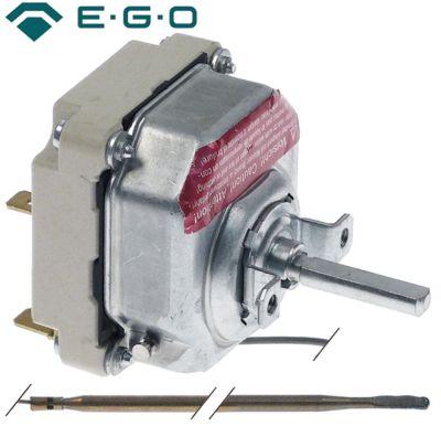 Termostat T.maks. 450°C 3-polet 3NO 16A Føler ø 39mm Føler L 228mm Kapillærrør 1180mm