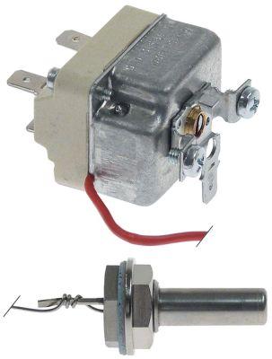 Sikkerhedstermostat T.maks. 60°C 1-polet 15A Føler ø 11mm Føler L 46mm