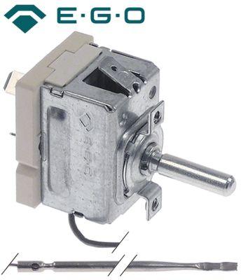 Termostat T.maks. 291°C 1-polet Føler ø 3mm Føler L 165mm Kapillærrør 950mm Akse ø 6x4,6m