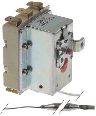 Sikkerhedstermostat Frakoblingstemp. 120°C 3-polet 3NO 32A Føler ø 6mm Føler L 88mm Kapillærr