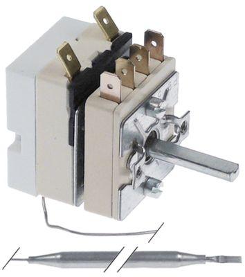Termostat EGO Serie 55.13_ T.maks. 110°C Arbejdsområde 30-110°C 1-polet Føler ø 6mm