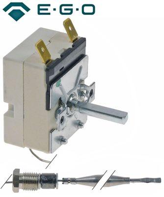 Termostat EGO Serie 55.13_ T.maks. 200°C Arbejdsområde 60-200°C 1-polet Føler ø 6mm