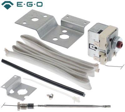 Sikkerhedstermostat Frakoblingstemp. 238°C 1-polet 1NC Føler ø 4mm Føler L 87mm Kapillærrør 