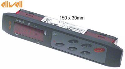 Elektronikregulering Indbygningsmål 150x30mm  - Relæudgange  -  -  -  -  -  -  -  - Type IWK  -  -