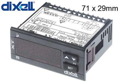 Elektronikregulering 230V Indbygningsmål 71x29mm NTC/PTC/Pt100/TC(J,K) Montering Indbygningsversion