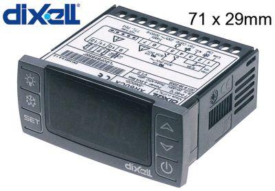 Elektronikregulering 230V Indbygningsmål 71x29mm NTC/PTC Montering Indbygningsversion Relæudgange 3