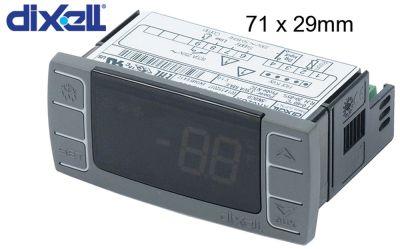 Elektronikregulering 230V Indbygningsmål 71x29mm NTC Montering Indbygningsversion Relæudgange 1