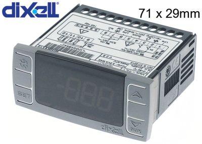 Elektronikregulering 230V Indbygningsmål 71x29mm NTC Montering Indbygningsversion XR06CX-5N0C1