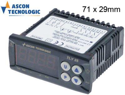 Elektronikregulering 100-240V Indbygningsmål 71x29mm NTC/PTC