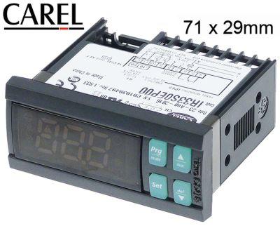 Elektronikregulering 230V Indbygningsmål 71x29mm NTC Montering Indbygningsversion Relæudgange 1