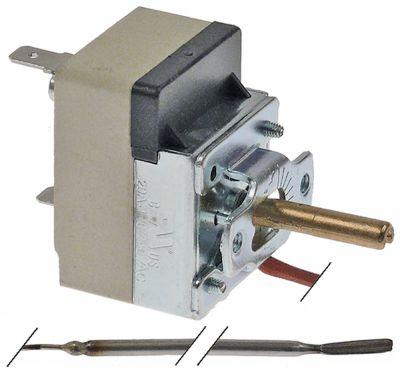Termostat T.maks. 170°C 1-polet 1NO 16A Føler ø 3mm Føler L 180mm Kapillærrør 1600mm