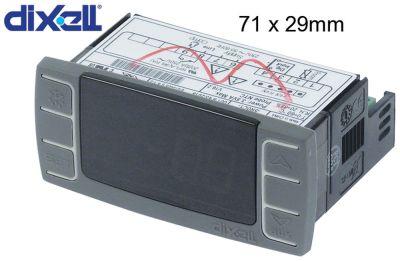 Elektronikregulering 230V Indbygningsmål 71x29mm NTC Montering Indbygningsversion Relæudgange 1