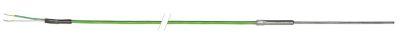 Temperaturføler Termoelement K (NiCr-Ni) Kabel PVC Føler -50 til +1150°C Føler ø2x65mm Kabell
