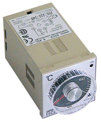 Elektronikregulering 230V Indbygningsmål 45x45mm TC/J Relæudgange 1 relæ Topunktsregulering