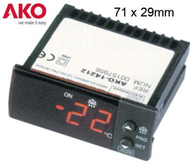 Elektronikregulering 12V Indbygningsmål 71x29mm NTC Montering Indbygningsversion Relæudgange 2